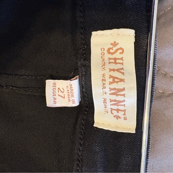 Women's Black Flared Jeans - Picture 6 of 10